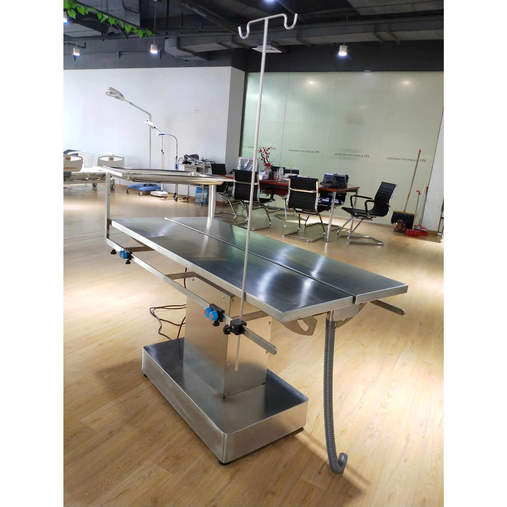 "V" Type Animal Ot Anatomy Dissecting Table with 304 Stainless Steel Material for Pet Clinic