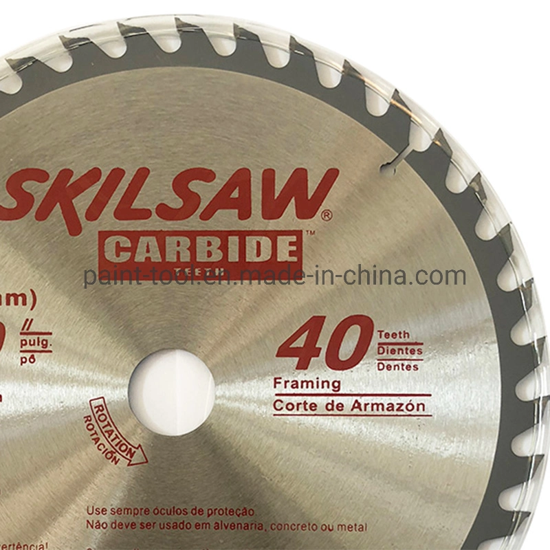 Carbide Tipped Wood Cutting 12t Tct Circular Saw Blade for Wood Chipboard