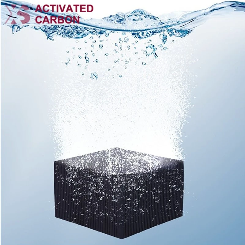 Honeycomb Activated Carbon 800 Iodine Value High Efficiency Adsorbent Product