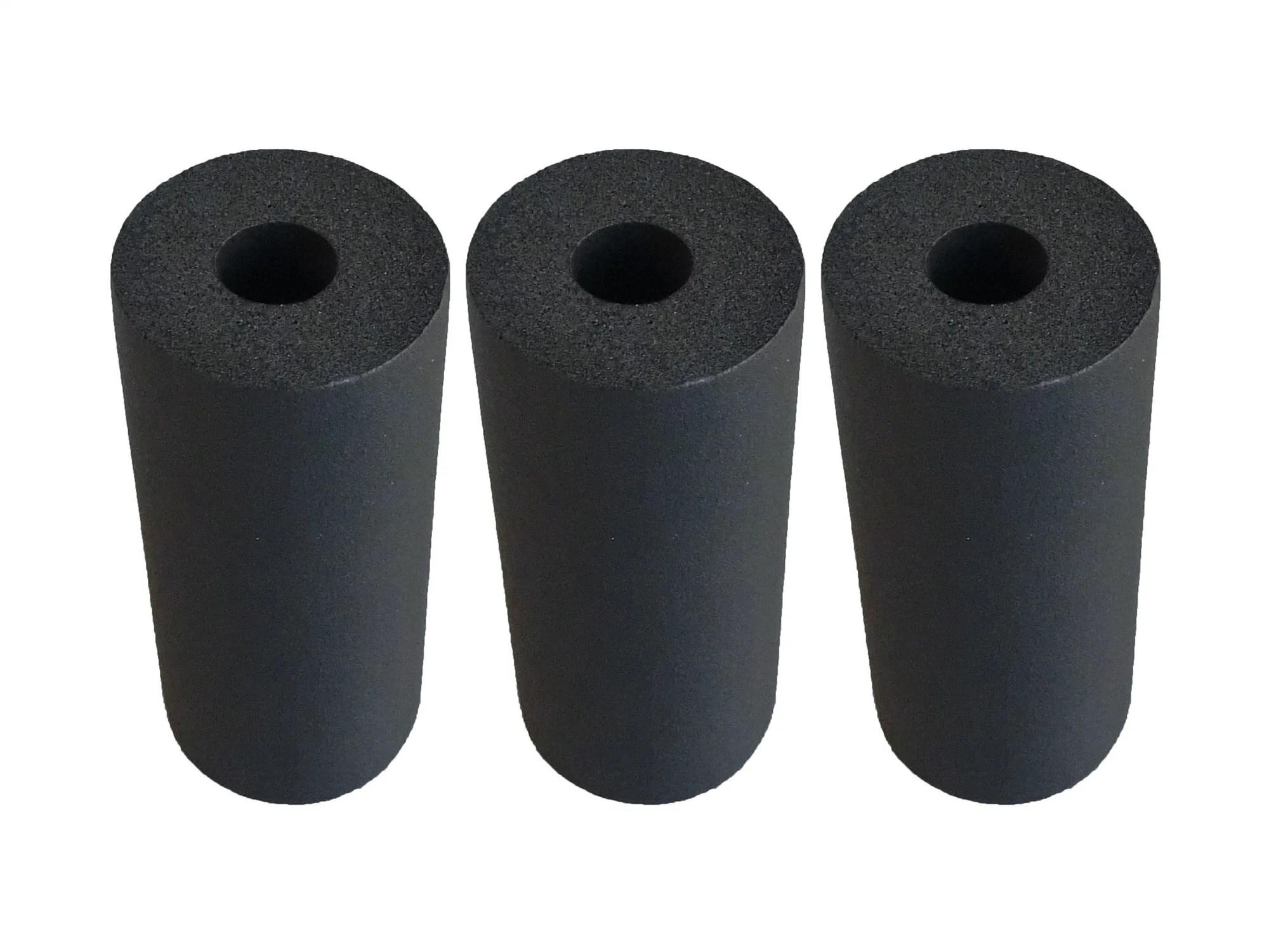 Copper Pipe Insulation 15m, Refrigeration Black Rubber Insulation Pipe with UV Film