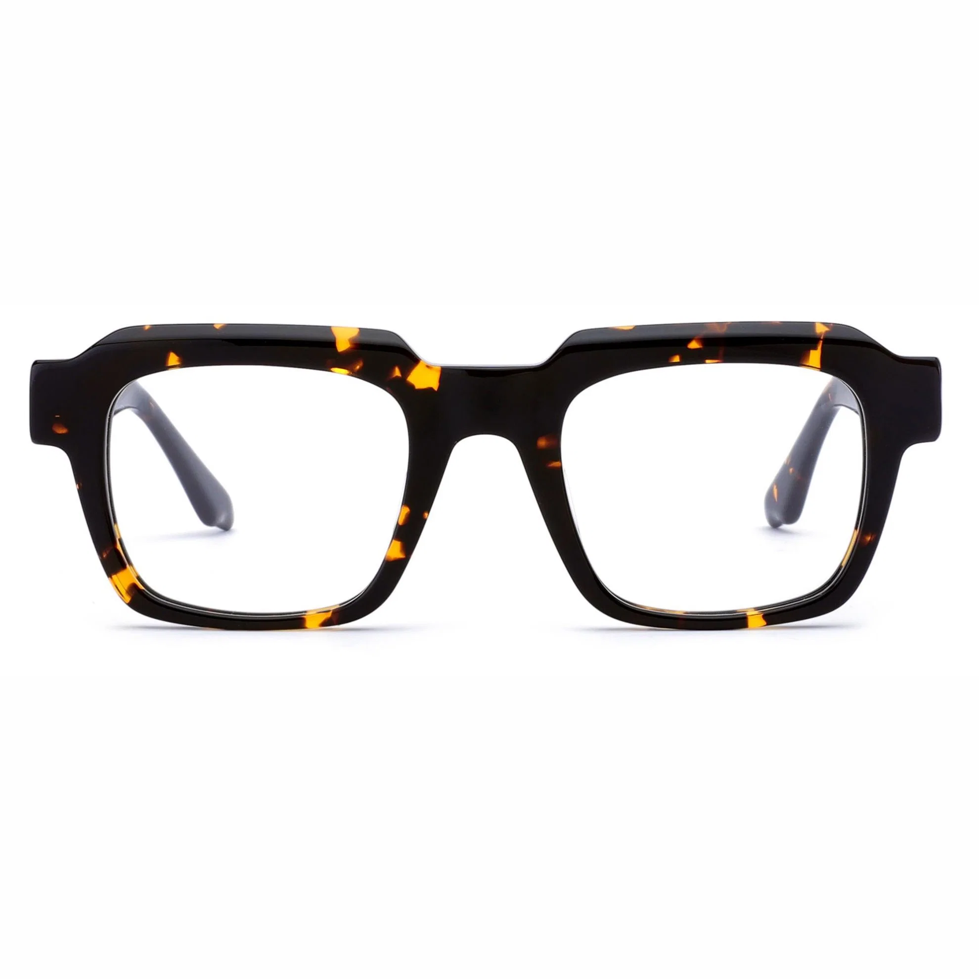 Fashion Design Thick Acetate Eyeglasses Square Myopia Optical Frame