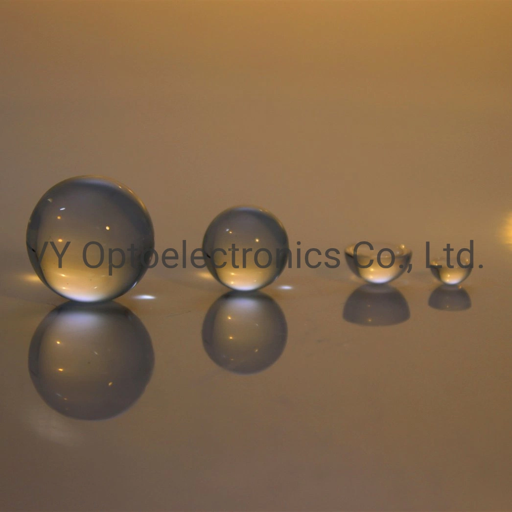 Competitive 0.5mm 12mm K9 Quartz Sapphire Glass Ball Lens