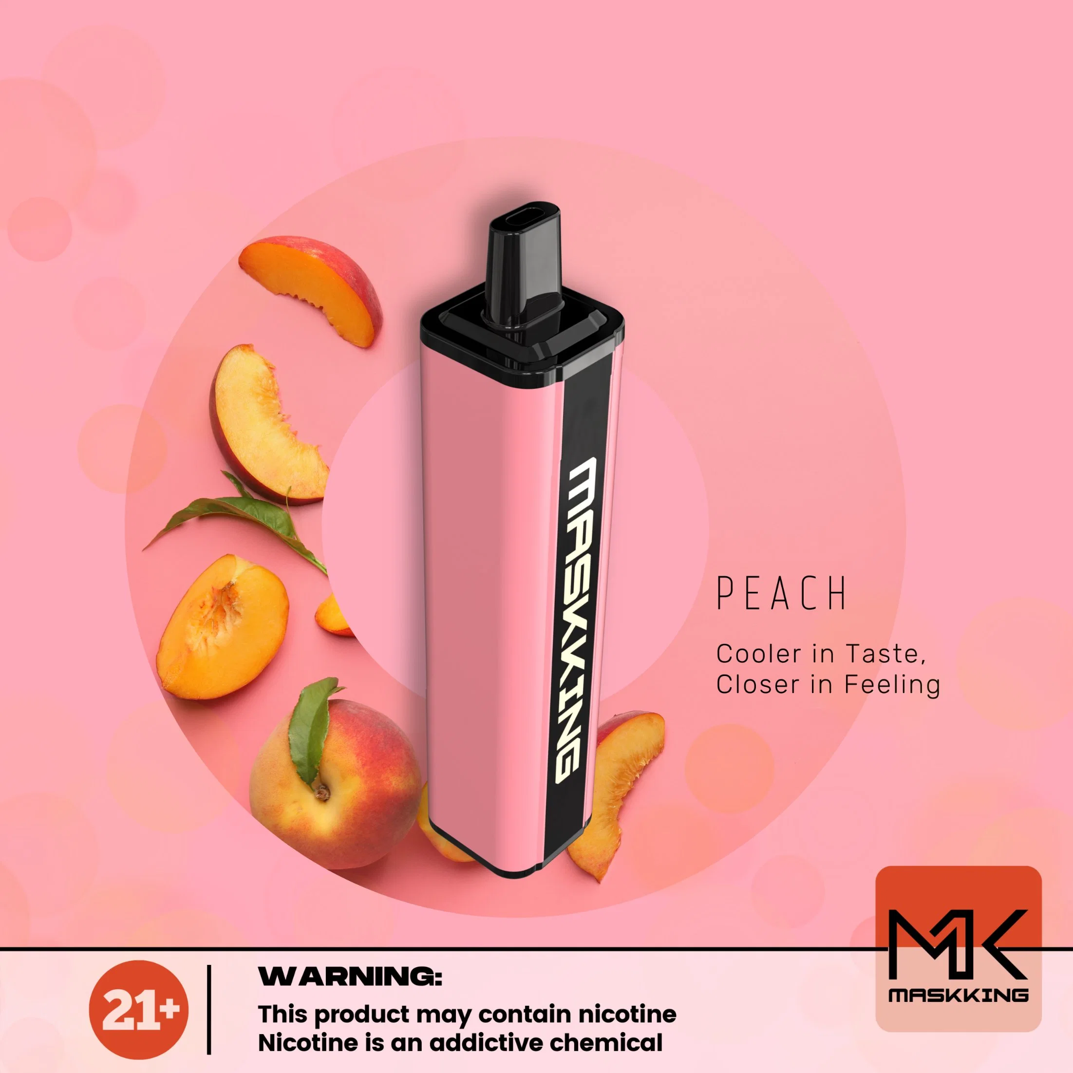 Finland Best Selling Disposable/Chargeable Vape Maskking Super Cc 2500 Puffs 8.5ml Wholesale/Supplier E Cigarette