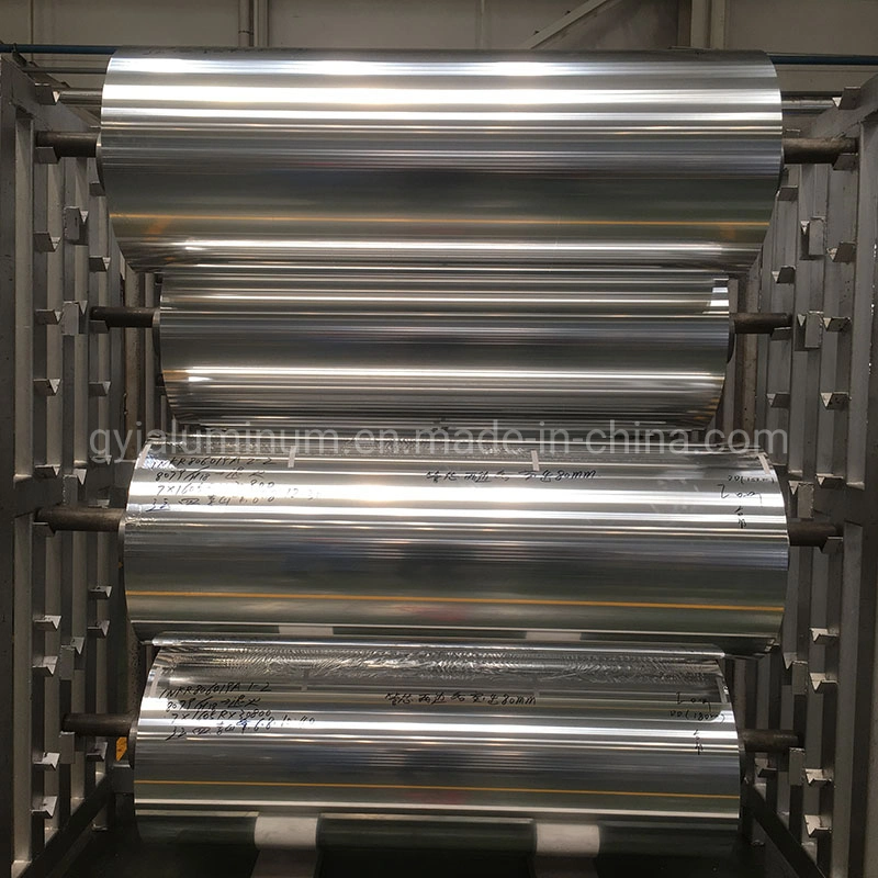 Aluminum Foil Raw Roll Material Bare Aluminium Alloy 1235 8079 for for Packaging and Compounding