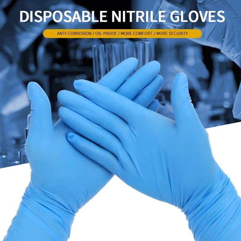 Medical Supply Disposables Exam Grade Surgical Nitrile Gloves