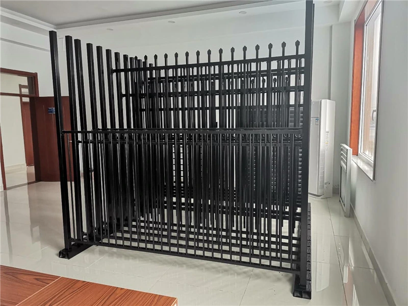 Factory Manufacture Factory Steel Fencing /Home Metal Stair Railing / Company Steel Balustrade, Security Steel Fencing