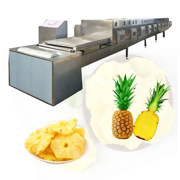 Food Grade Belt Type Microwave Fungus Drying Equipment Industrial Customization