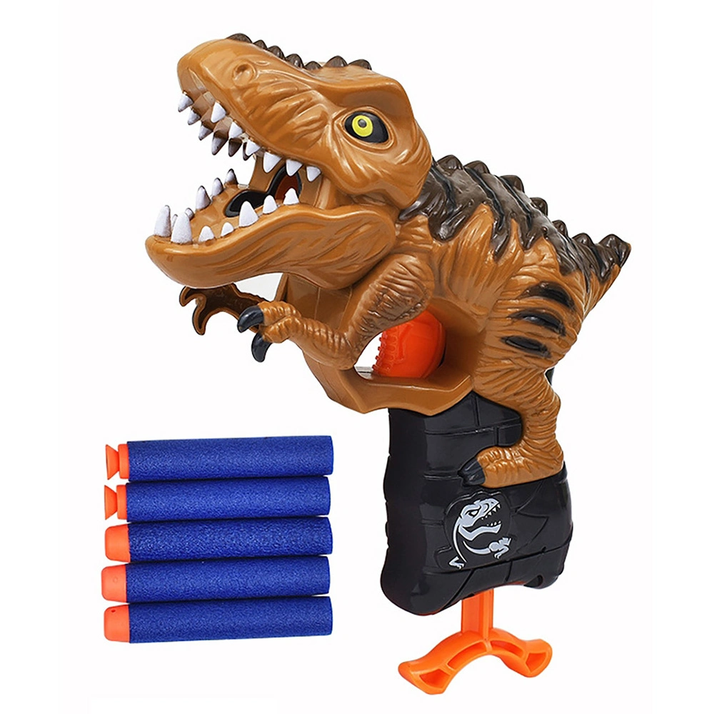 Soft Bullet Gun Shooting Hunting Soft Foam Bullet Gun Toy Dinosaur Air Guns Plastic Toy for Kids