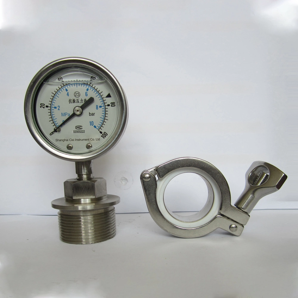 Cx-Pg-Tn Glycerin Filled Pressure Gauge (CX-PG-TN)