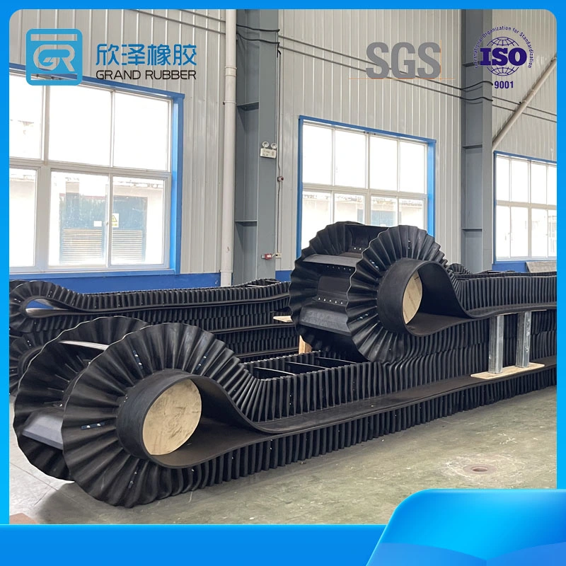 Hot Sale Ring Sidewall Conveyor Belt Corrugated Sidewall Conveyor Belt Ring Skirt Belt Corrugated Electronic Scale Belt