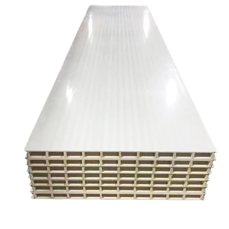 Precio de fábrica material de construcción resistente y de alta resistencia MGO Sandwich Panel para sala limpia