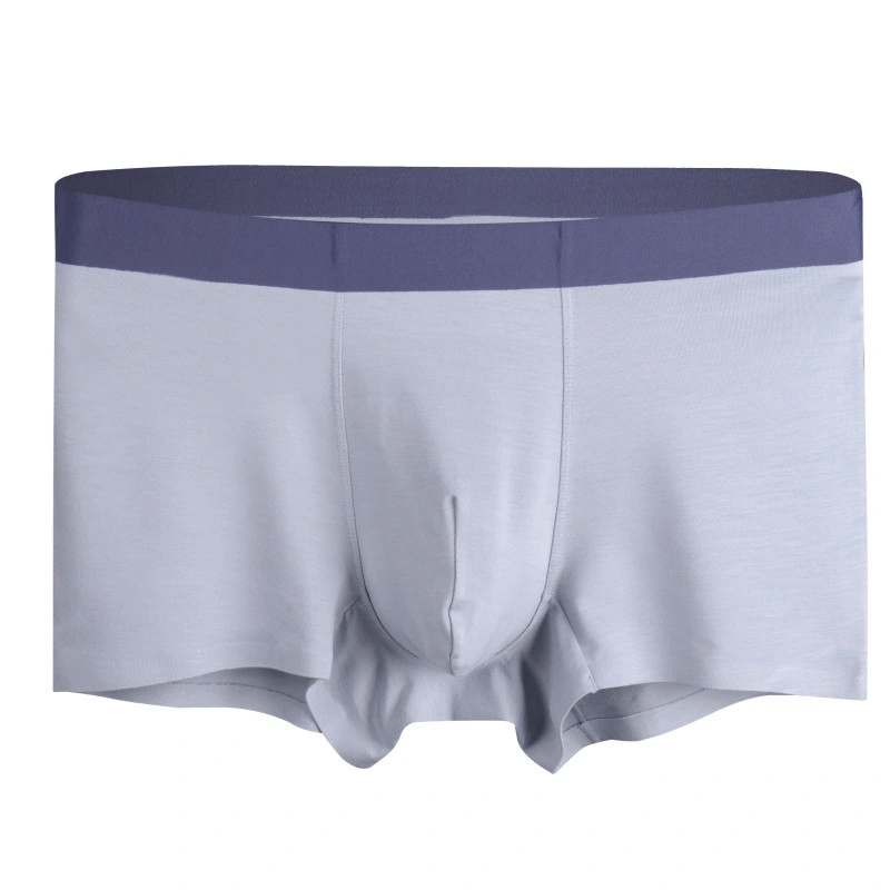 Men's Underwear Modal Boxer Ice Silk Seamless Underwear Wholesale/Supplier Men's Antibacterial Underwear