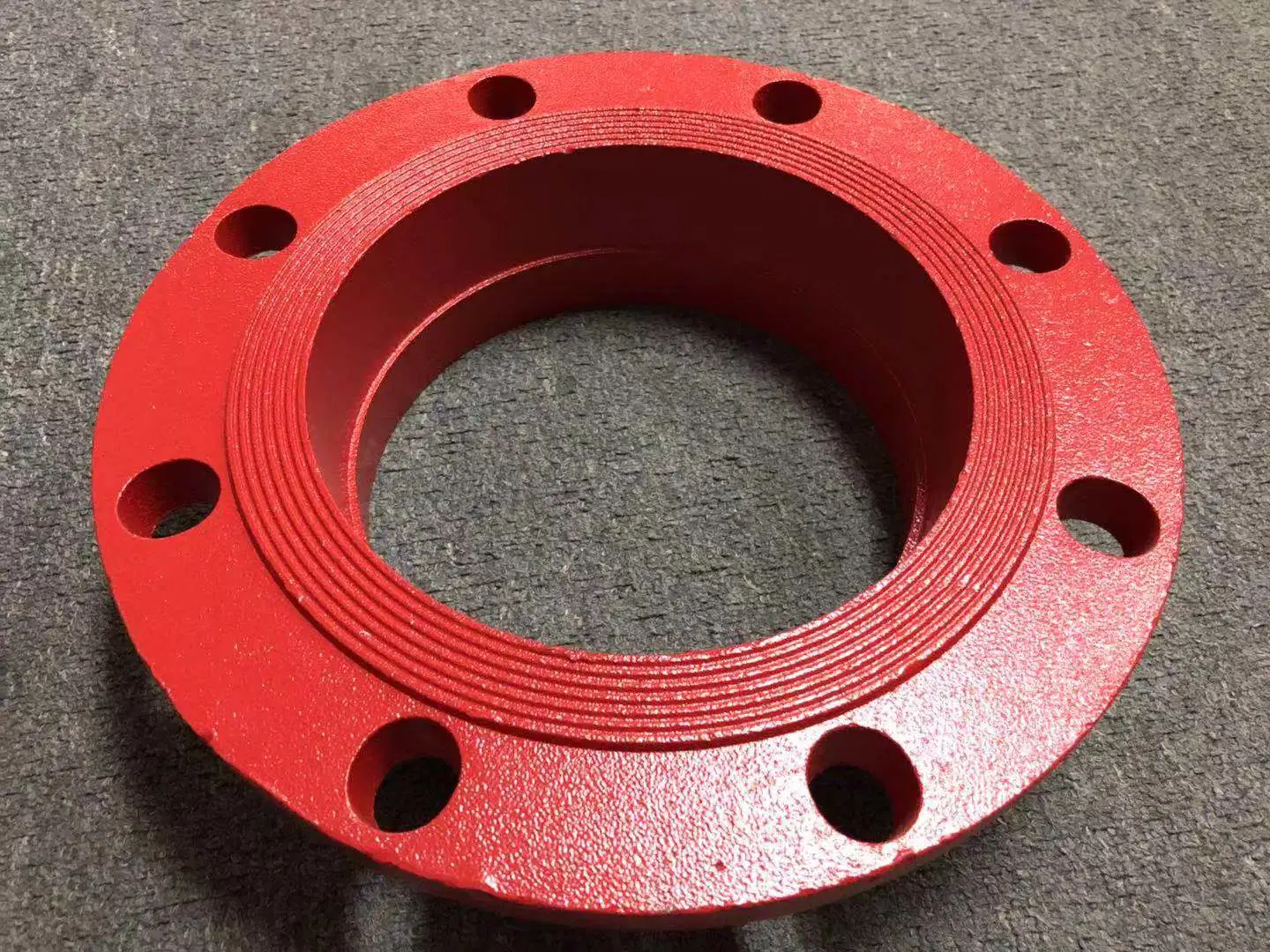 Fire Fighting Ductile Iron Flange Adaptor Grooved Pipe Fitting