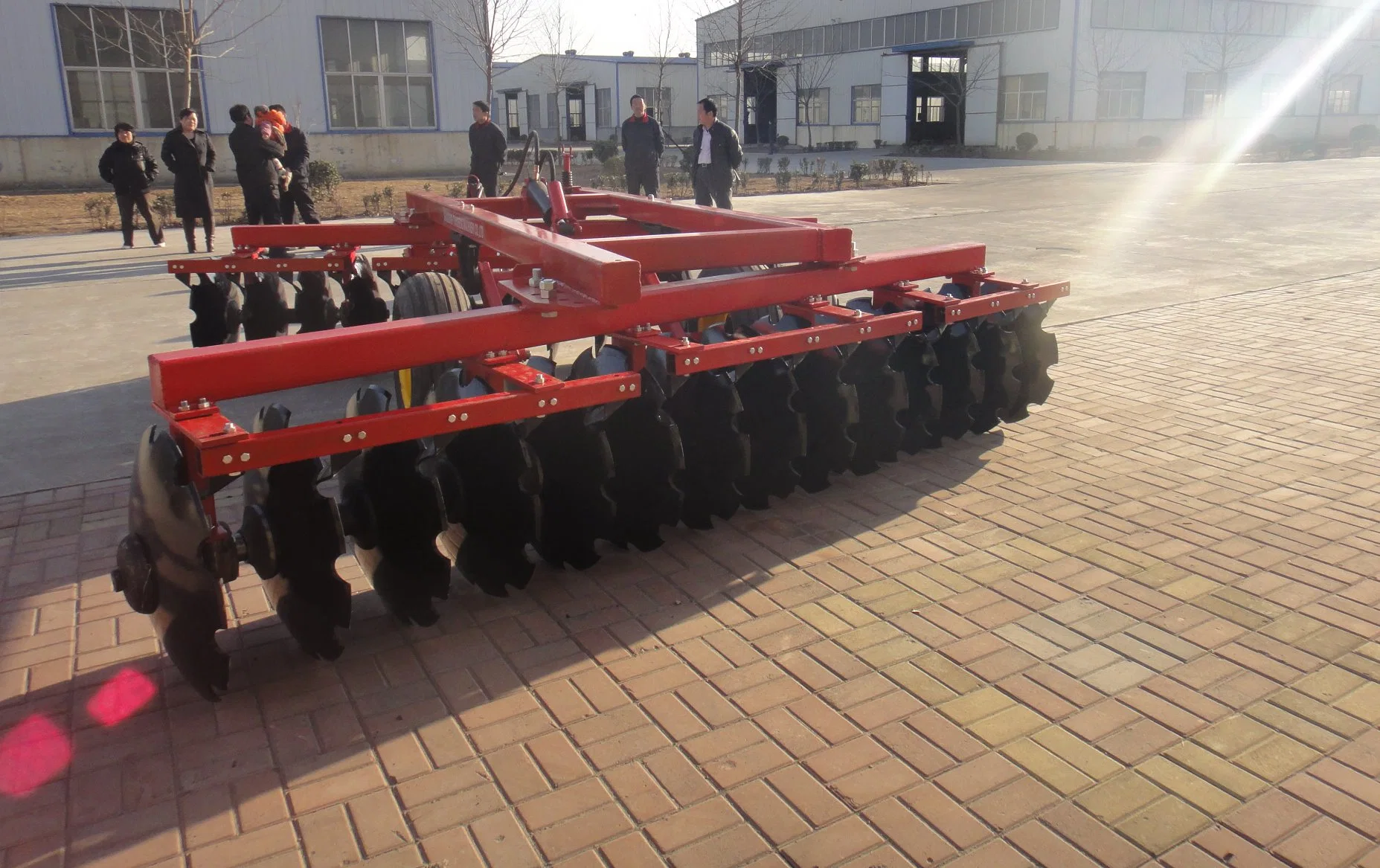 1bj Series Hydraulic Trailed Offset Middle Duty Disc Harrow for 70-160HP Tractor