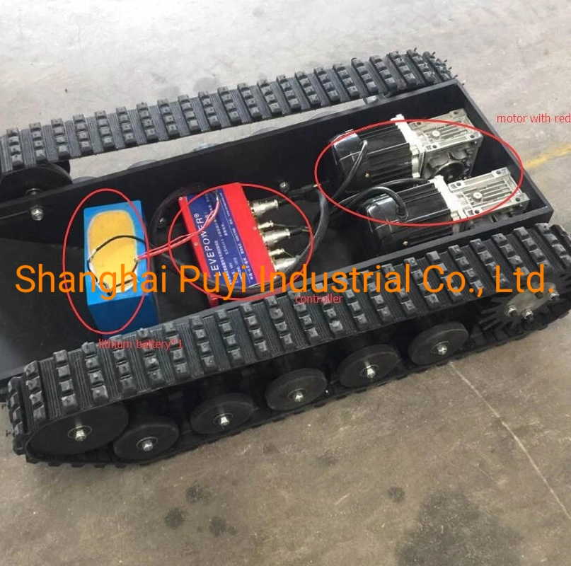 Tracked Platform Chassis and Undercarriage with RC Mobility System