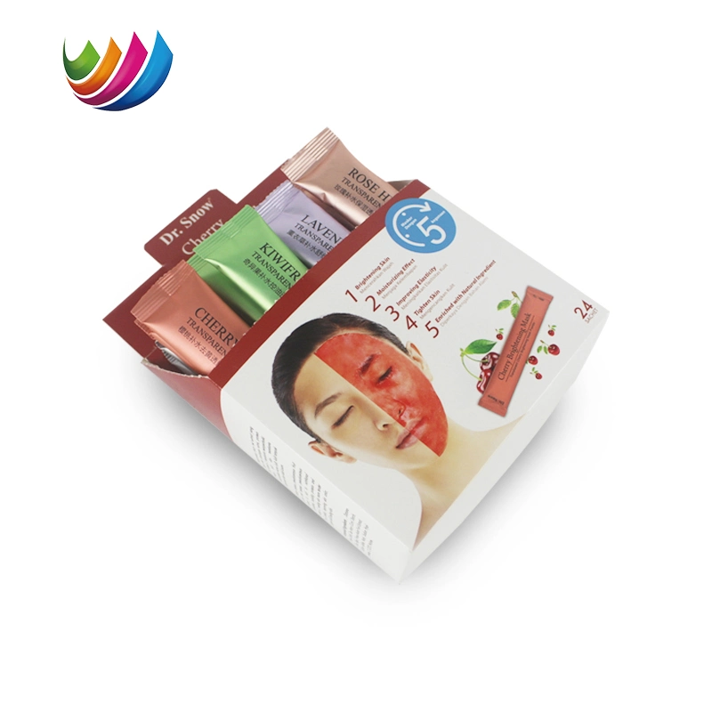 Hohe Barrieren Haustier / Al / PE laminiert Custom Printed Verpackung Film Roll Shampoo Kosmetische Probe Beutel Kunststoff Verpackungsfolie