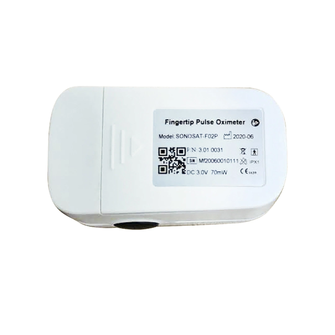 Sonosat-F02p Top Quality Medical Portable OLED Fingertip Pulse Oximeter for Household Health Test with CE&FDA Certificate