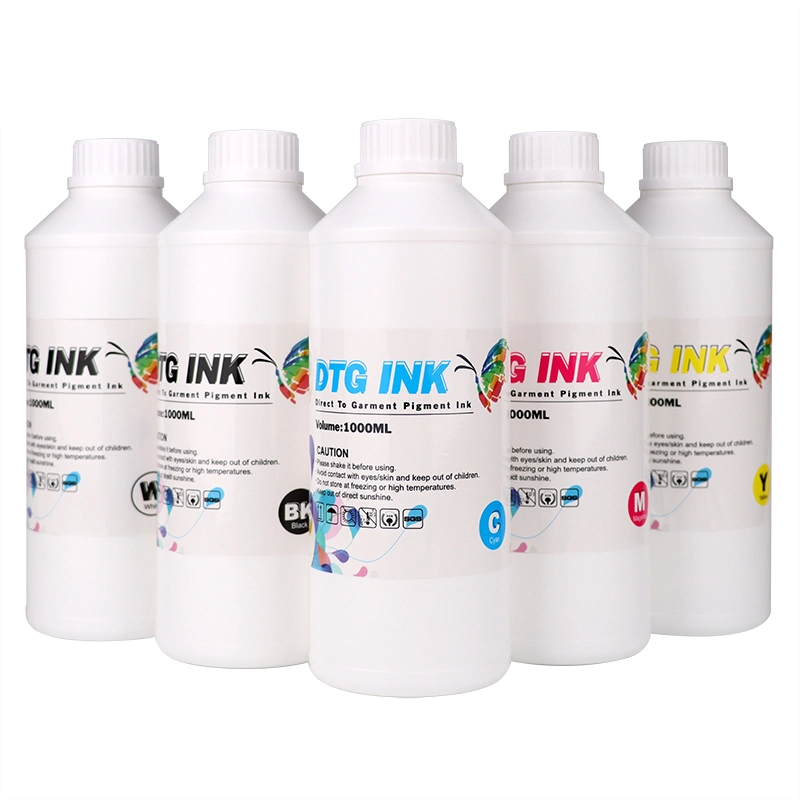 Bright Colors, Good Fluency DTG Ink for Epson 4880 4800 XP600