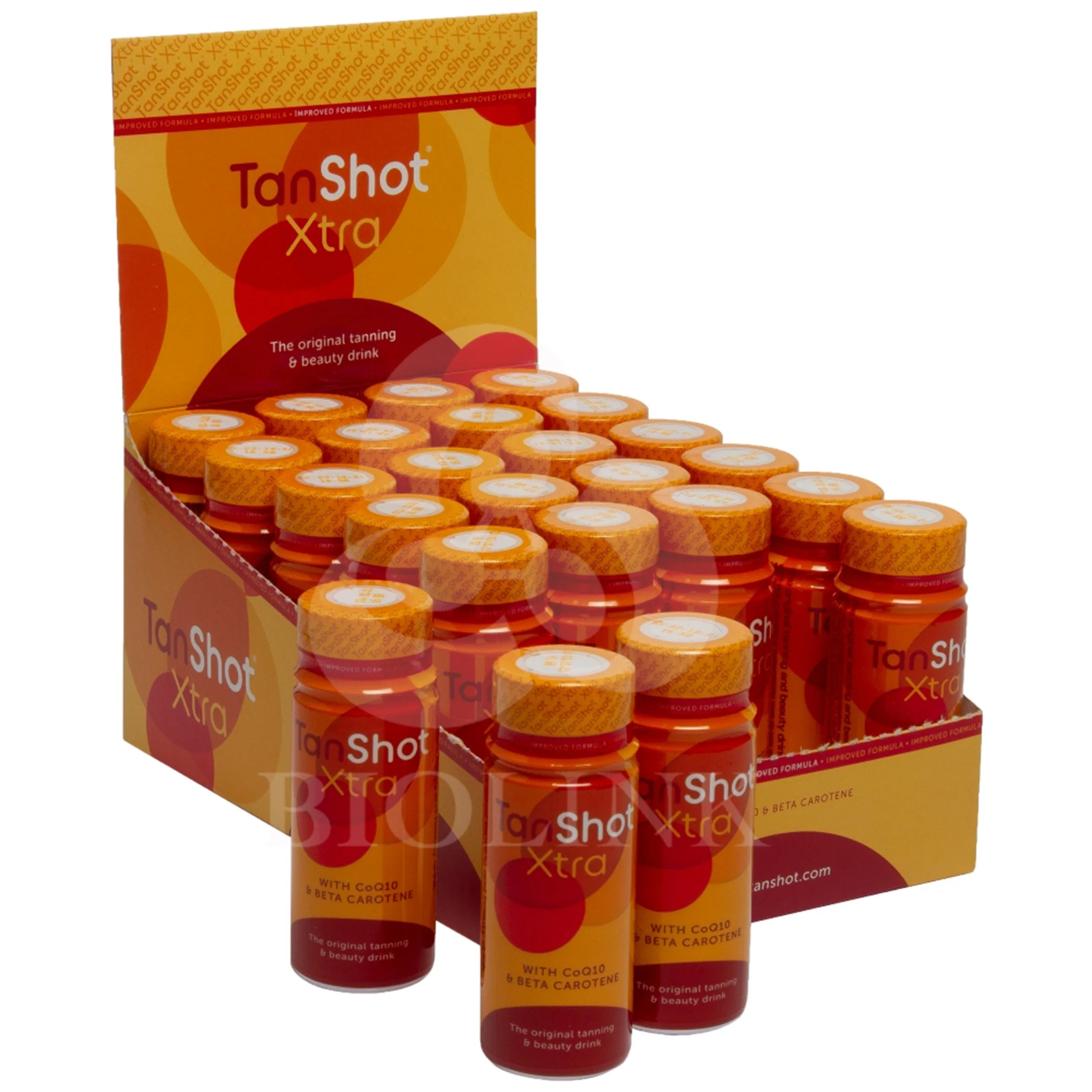 Anti-envelhecimento Tan Shot com CoQ10 6X60ml curtimento Beleza bebida Canadá Folga livre