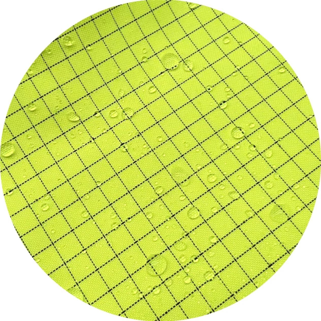 300D Carbon Fiber Conductive Oxford ESD 5mm Grid Ripstop Stoff Für Arbeitskleidung