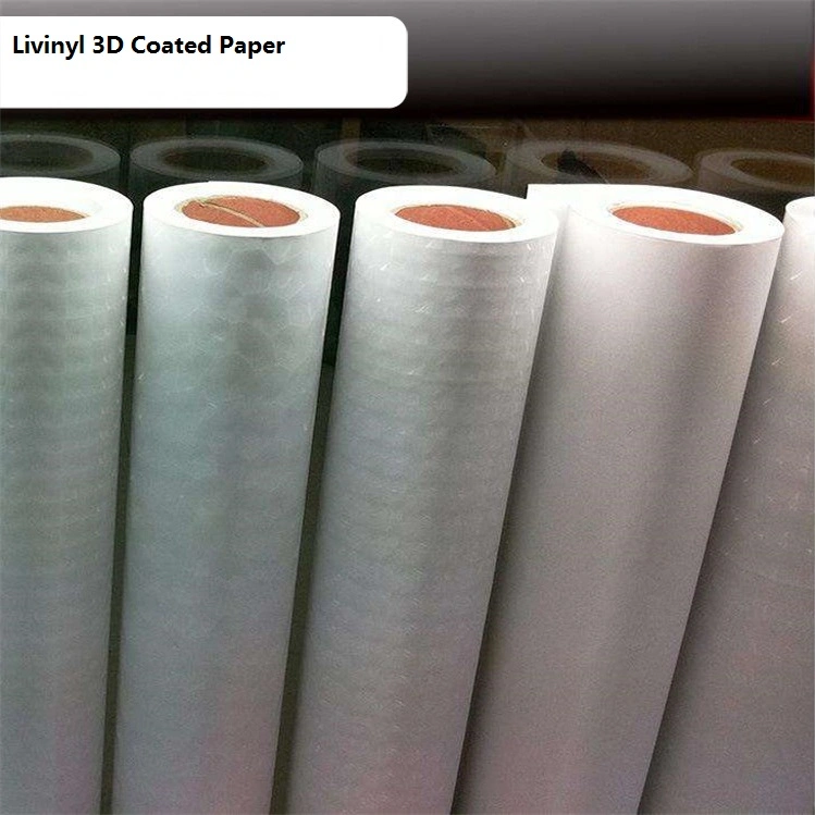 Waterproof Protective PVC Protective Tape 3D Lenticular Material with Glue Cold Lamination Film