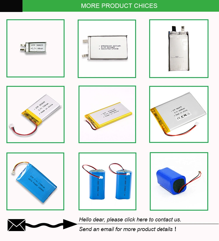 Single Cell 902040 3.7V Polymer Lithium-Ion Chargeable 700mAh Li-ion Polymer Battery