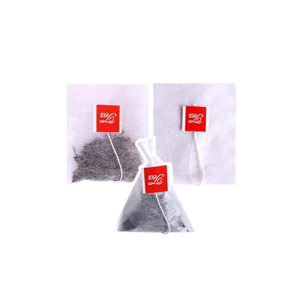 Heat Sealing Drawstring Nylon Pyramid Disposable Tea Filter Bags