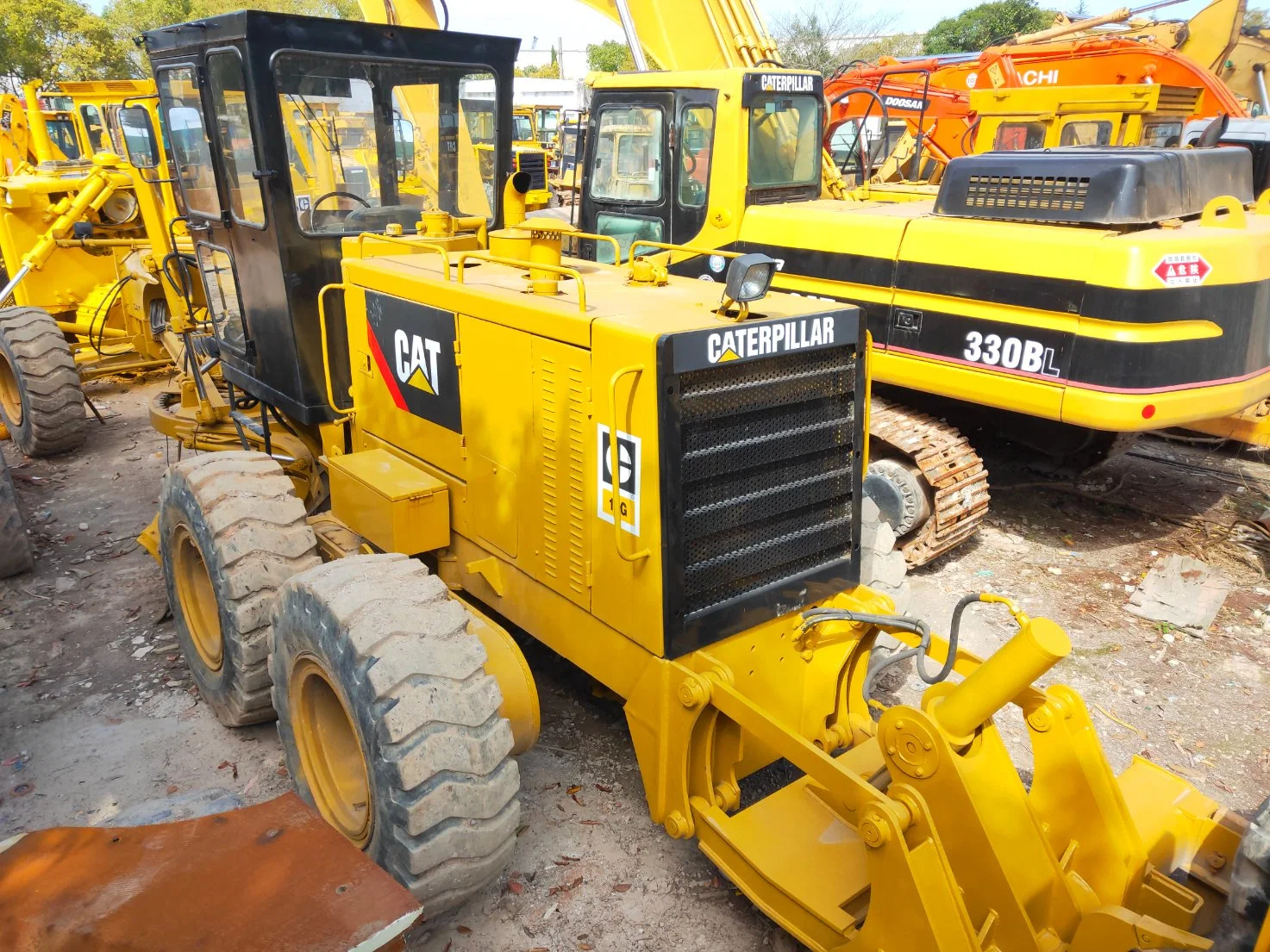 Used Small Motor Grader Caterpillar 12g Hot Sale, Secondhand Cat Grader 12g Low Price