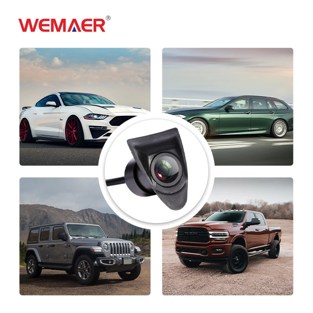 Wemaer OEM Car Reversing Aid Waterproof Auto Parking Assist System IP67 Night Vision HD Mini Front Car Camera for Toyota