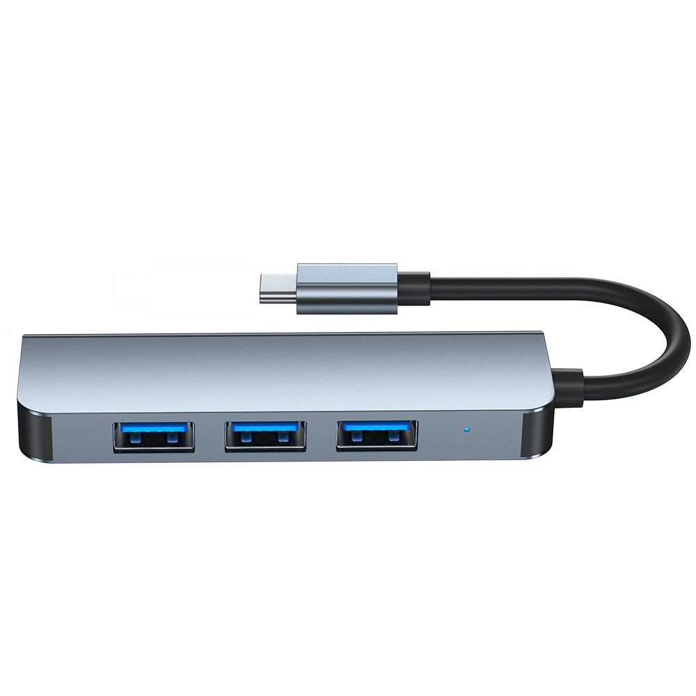 Multi Function 4 in 1 4 Ports USB C Hub 3.0 Type C 2.0 Hub