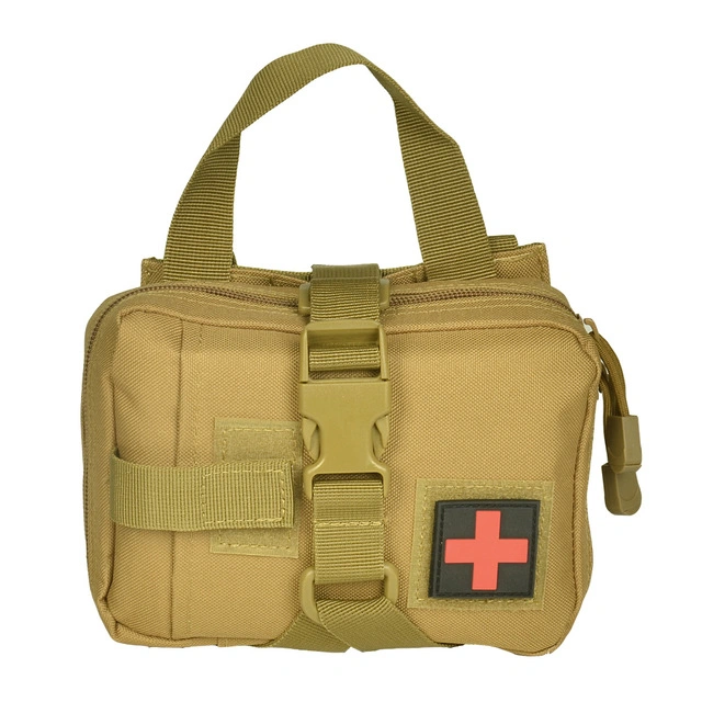 Trousse de premiers soins d'urgence tactique pour le médecin Sac de rangement utilitaire