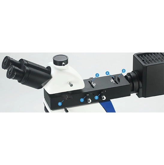 BestScope BS-6002TR Professional Trinocular Advanced Laboratory Infinity Metallurgical Analysis Microscope