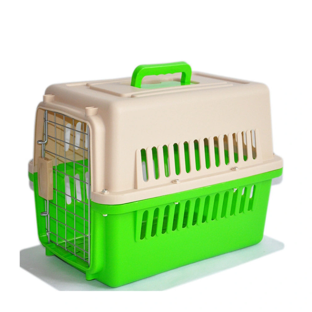 Durable Portable Plastic Travel Box Pet Carrier Cage