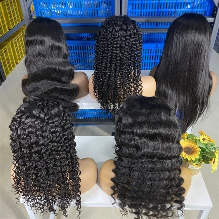 Wholesale/Supplier Full Lace Front Human Hair Wigs China Cheap Brazilian Front Lace Wig China Hand Made Wigs