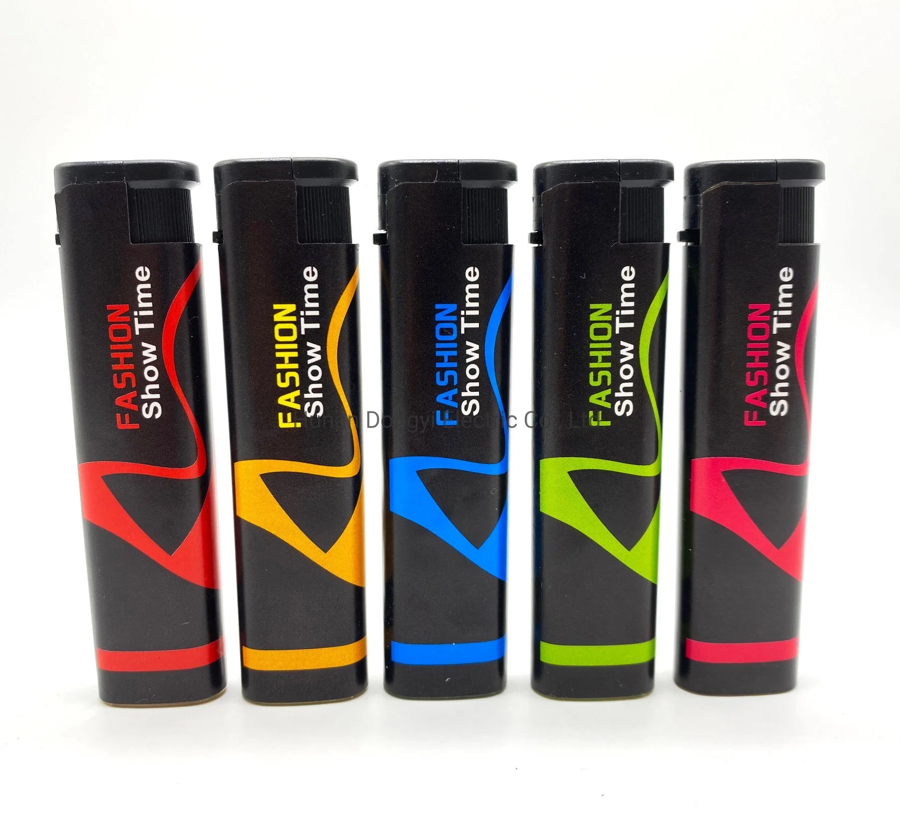 Factory Wrapped Sticker Item of Cheap Electric Disposable Lighter for Souvenir Gift