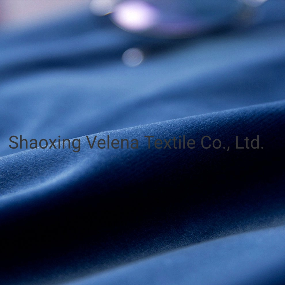 China Wholesale/Supplier Suppliers Plush Velvet Original Dyeing Sofa Bed Curtain Modern Simple Plain Furniture Fabric