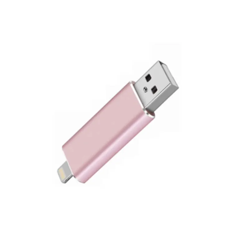 2-in-1 OTG Flash Drives Suitable for Lightning/USB-a Double Port OTG USB Drive