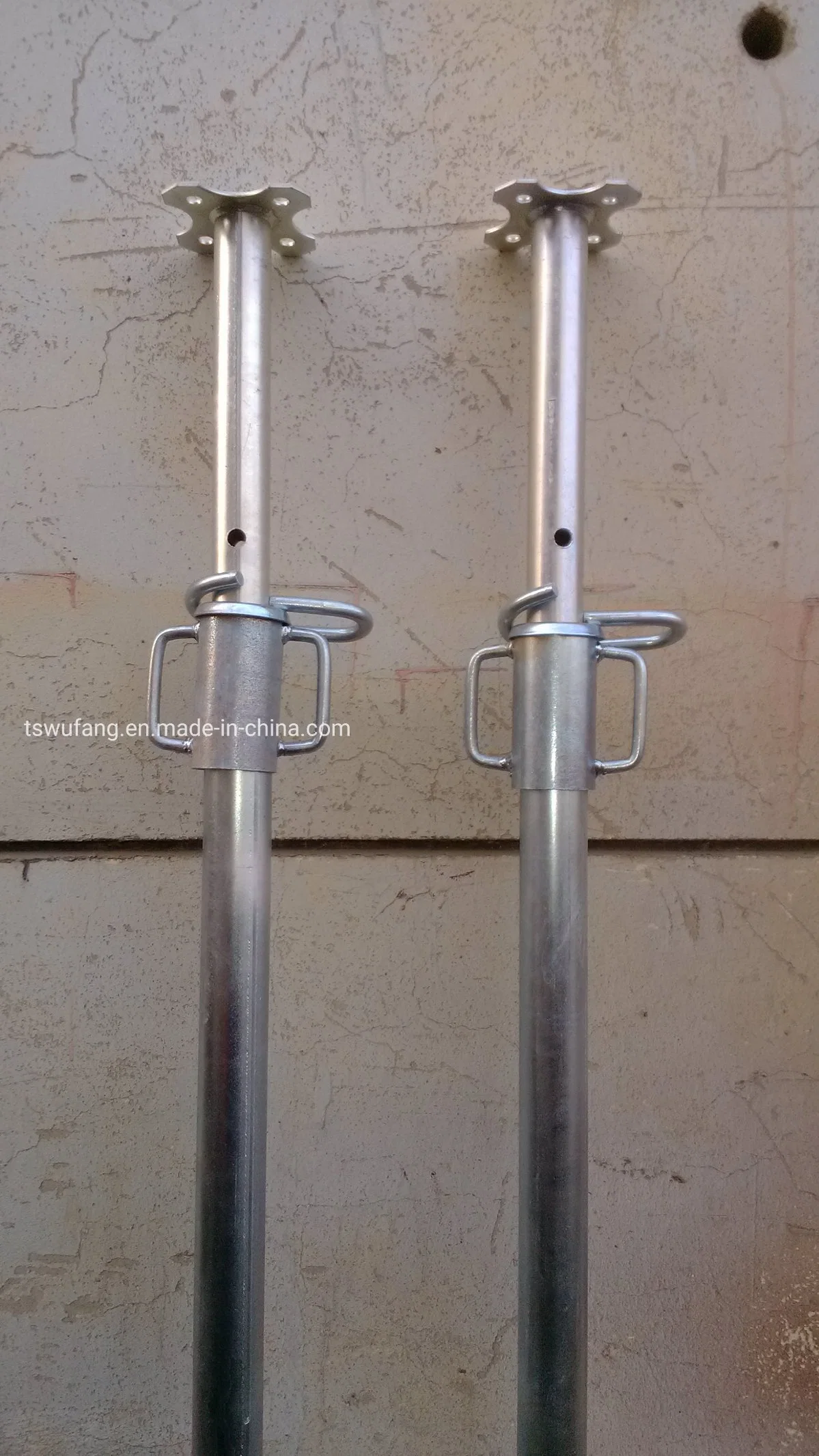 Durable Use Cold Galvanized Adjustable Shoring Jack Props