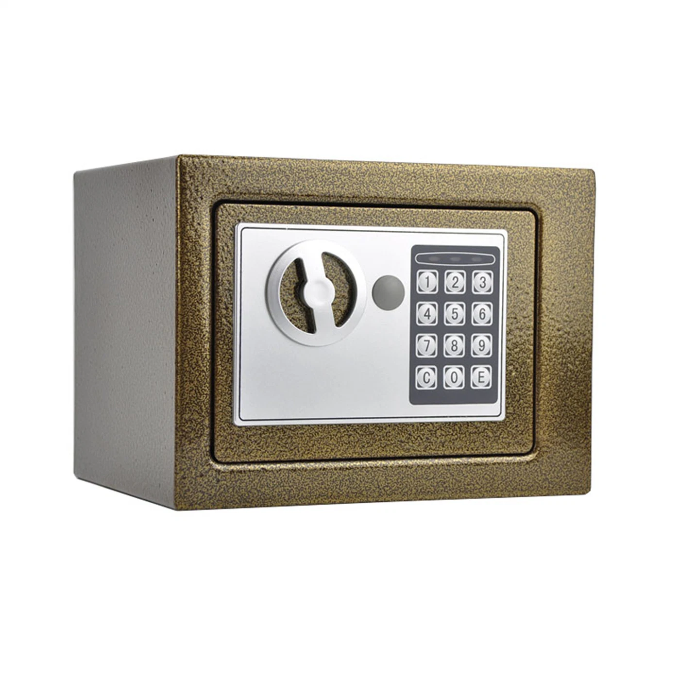 Strong Metal Money Bank Mini Safety Security Lock Box Furniture