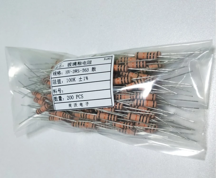 High Voltage High Current Thick Film Glass Glazed Fixed Resistors