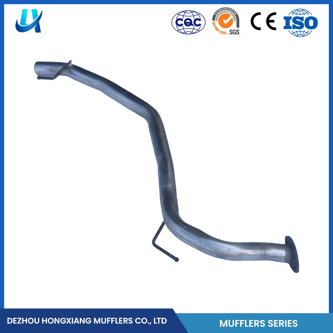 Hongxiang Muffler Silenciador China 4 Inch Round Muffler Factory ODM Custom Chrome Plating for Hyundai Muffler