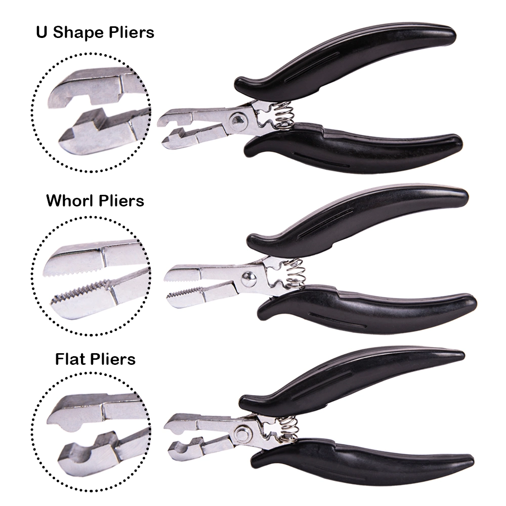 Hot Selling 3 Styles Micro-Link Removal Hair Extension Pliers