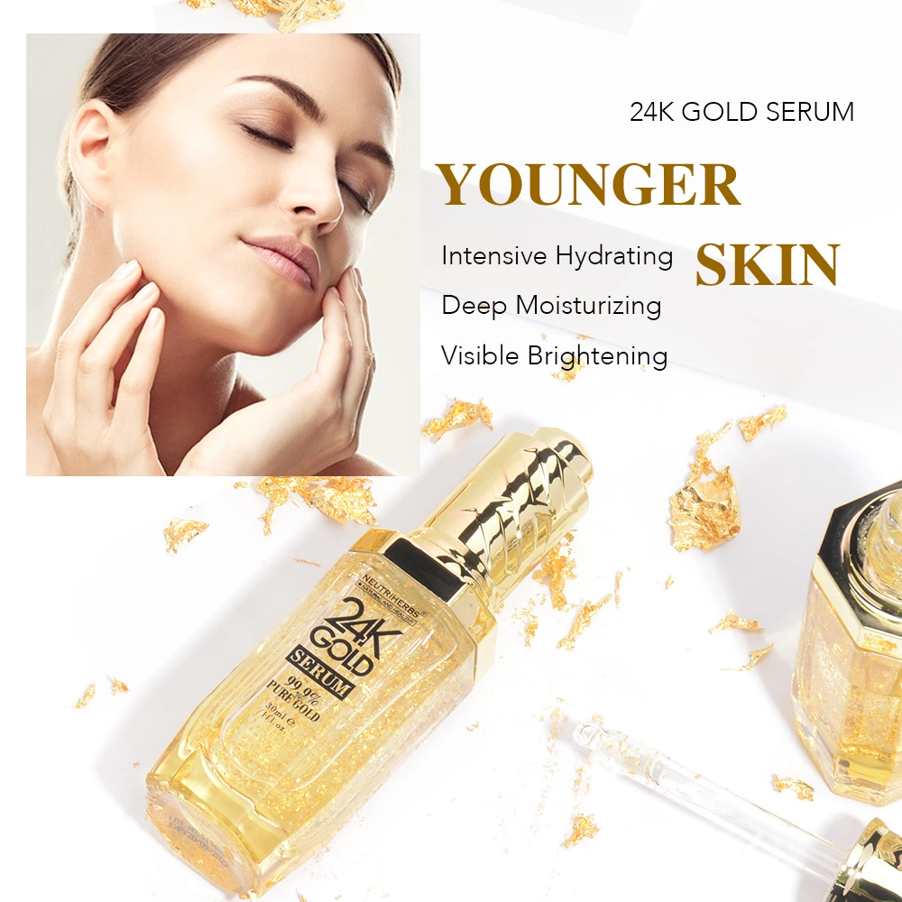 OEM ODM Coreia Anti Wrinkle Dayand Night Hydrating 24K Gold Soro