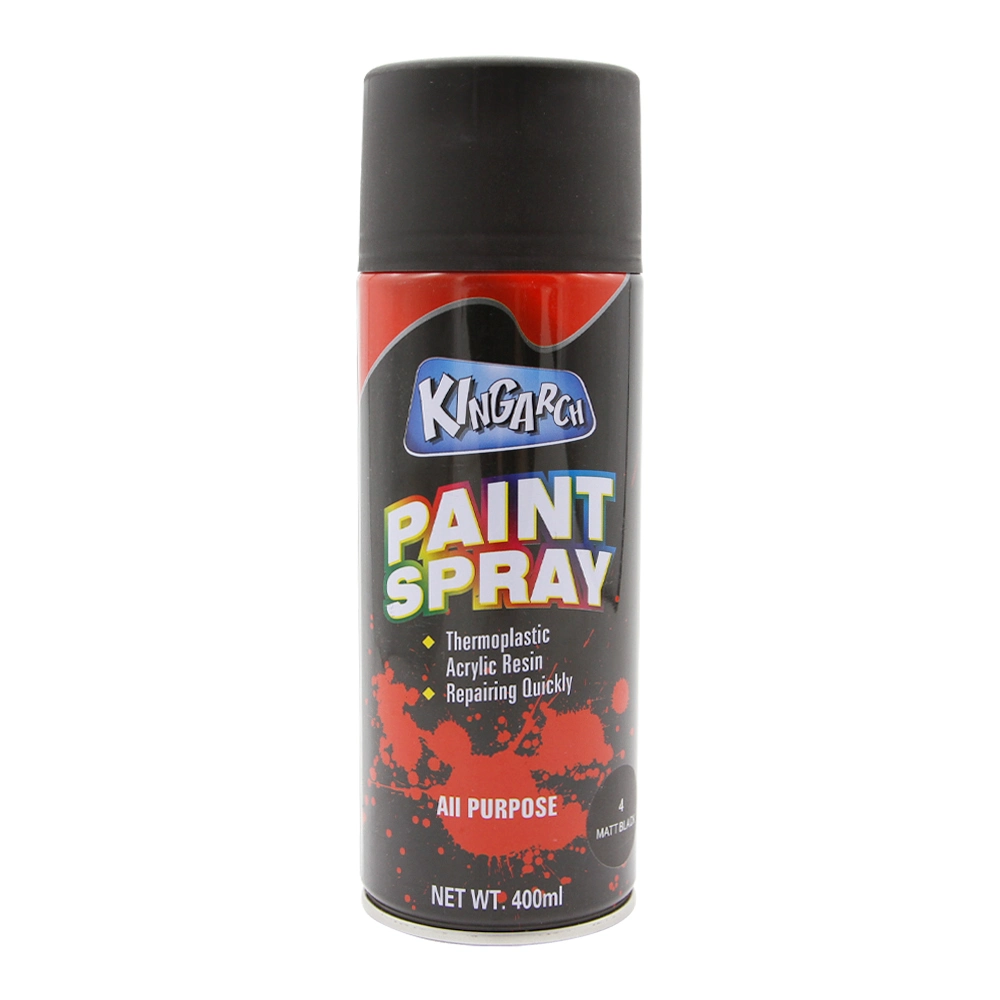 تجفيف سريع مناسب لرش لامع من البلاستيك المعدني 10 أوز طلاء طلاء Auto Spray Paint