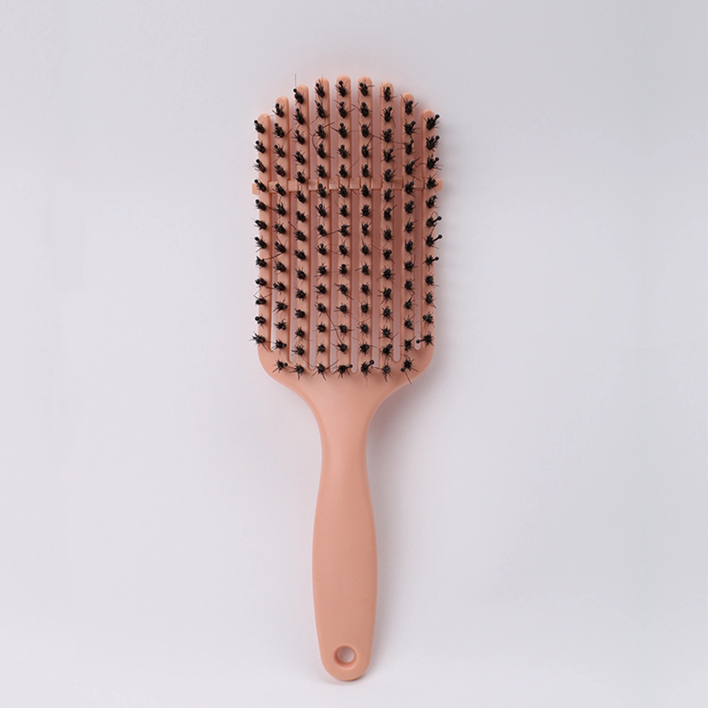 Hairdressing Massage Comb Curved Large Curved Comb Hollow Hair Brush Comb