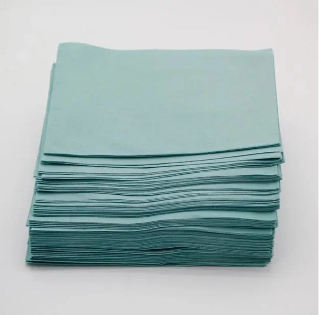Hot 500PCS Heavy Duty Disposable Oil Absorbent Cloth Car Cleaning Wipes Industrial Rolls