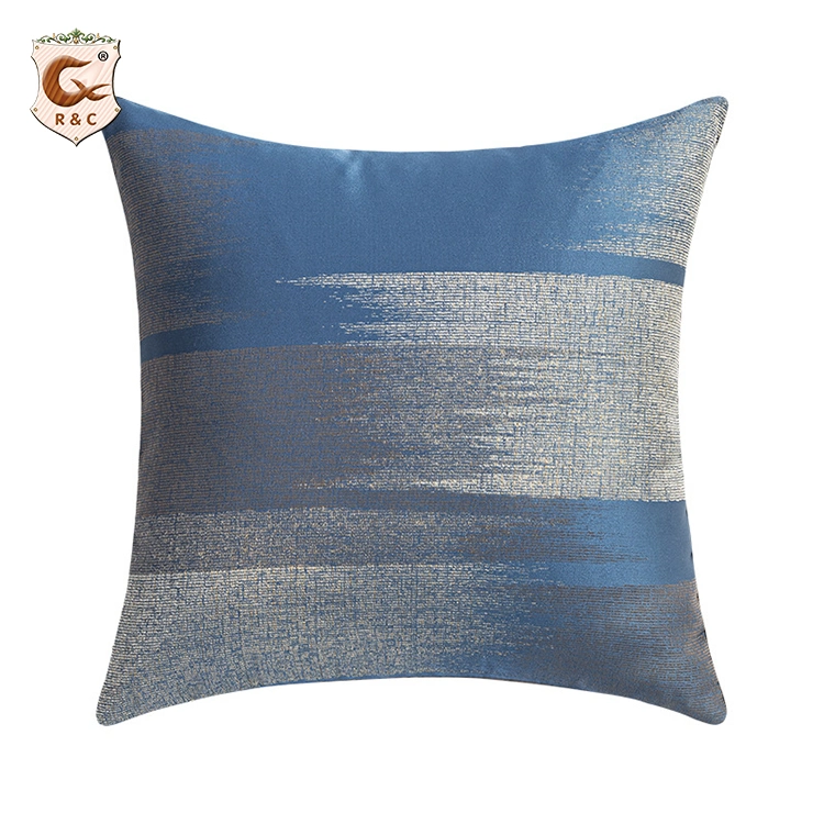 100% Polyester Euro Throw Pillow Covers Zippered Luxury Cushion Cover