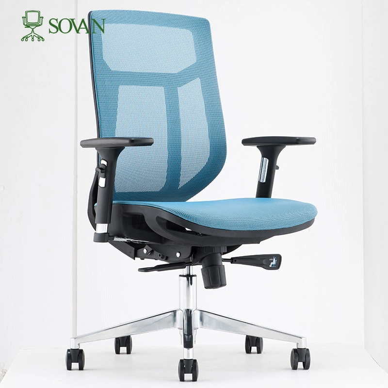 Wholesale/Supplier Classic Mesh Revolving Seating Adjustable Luxury Waiting Room Guest Ergonomic Office Chair Furniture