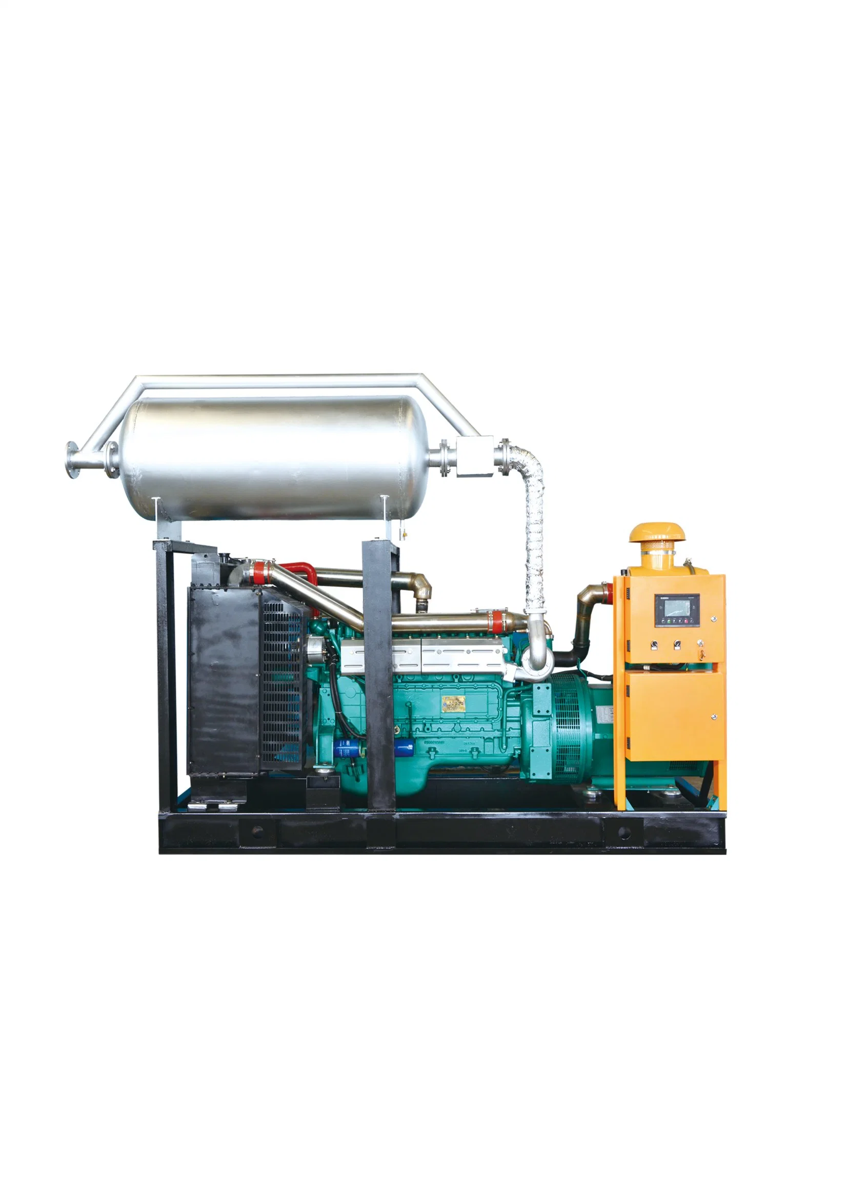 Gas de alta calidad Potencia del motor metano LPG 10-500 kW 50kW KVA Biogas turbina Generador eléctrico de Gas Natural Precio