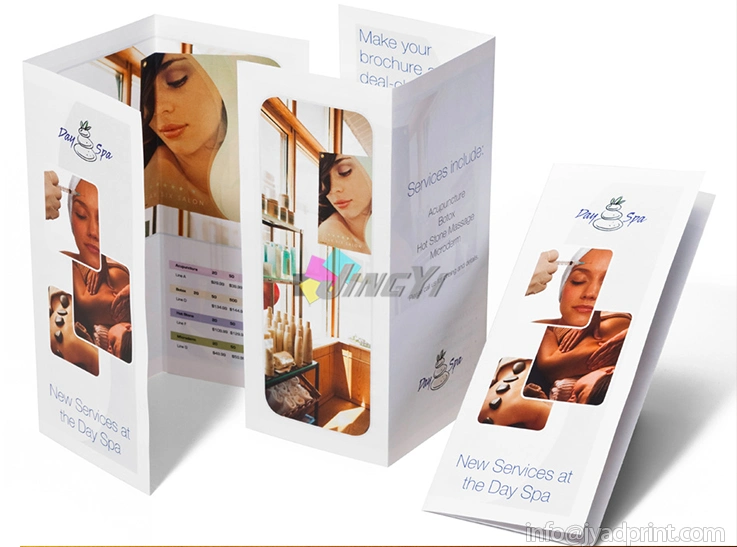 Quality Tri Fold Brochure Full Color Printing